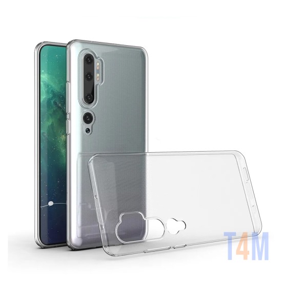 Funda de Silicona 360º para Xiaomi Mi CC9 Pro/Mi Note 10/Mi Note 10 Pro Transparente